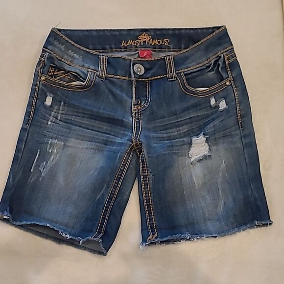 Almost Famous Other - Almost famous sz 5 distressed denim shorts